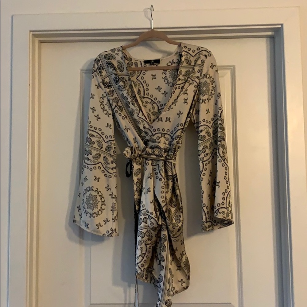 Missguided wrap dress!